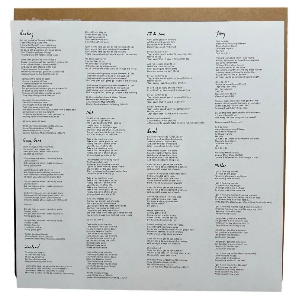 Upstate (Formerly Upstate Rubdown) - Healing Vinyl, Excellent Condition - Picture 4 of 7